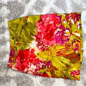 J. Crew Floral Pencil Skirt